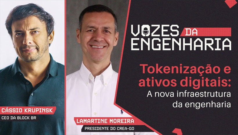 Videocast Vozes da Engenharia com Lamartine Moreira e Cássio Krupinsk